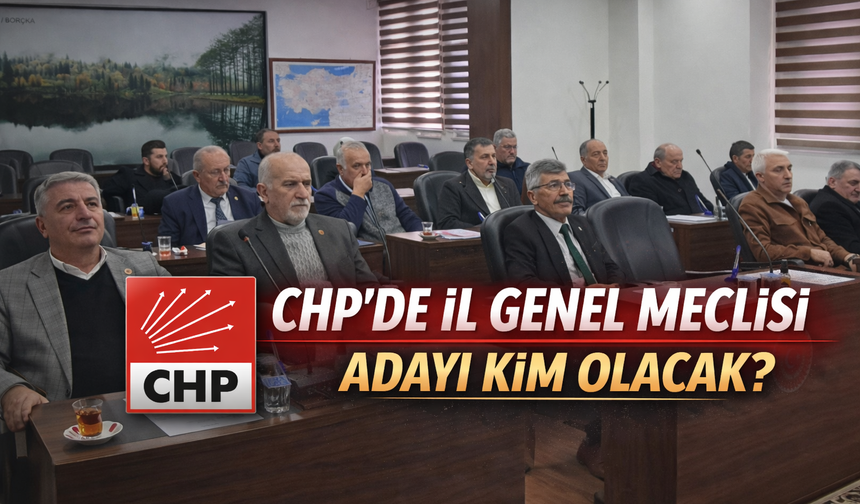 CHP’de İl Genel Meclis Başkan Adayı Kim Olacak?