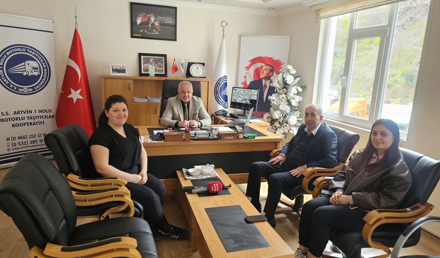 Gazetecilerden Kooperatif Başkanı Aydın’a Ziyaret