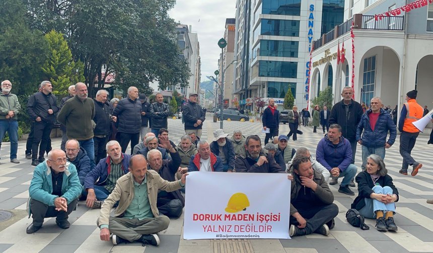 Direnen Madencilere Destek