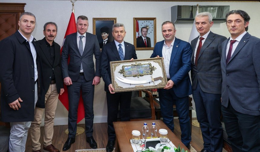 BEM-BİR-SEN’den Vali Ergün’e Ziyaret