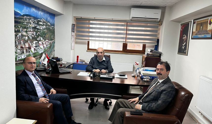 Kurum Müdürlerinden Basına Ziyaret