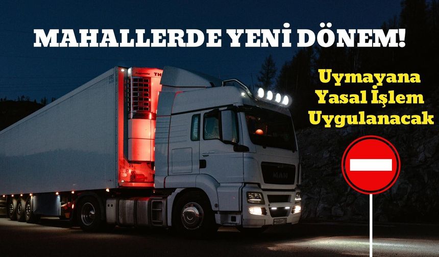 Trafik Düzenlemesi Yürürlükte