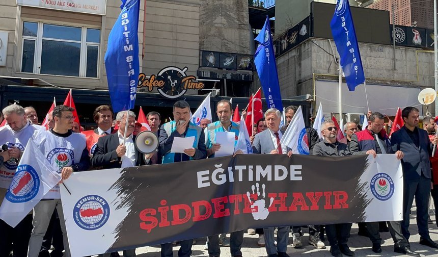 Eğitimde Şiddete Tepki: “Artık Yeter”