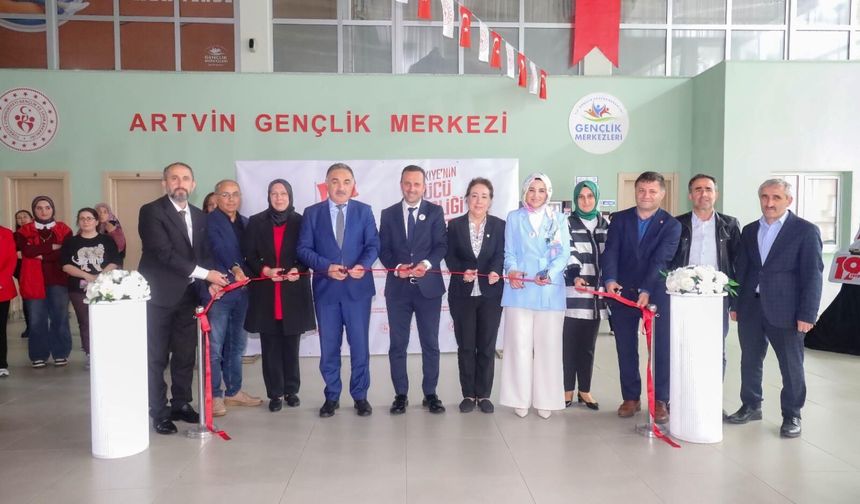 Gençlerin emeği sanata dönüştü