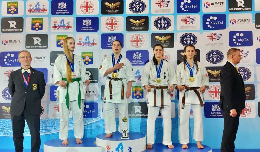 Artvinli Sporcu Avrupa Üçüncüsü Oldu