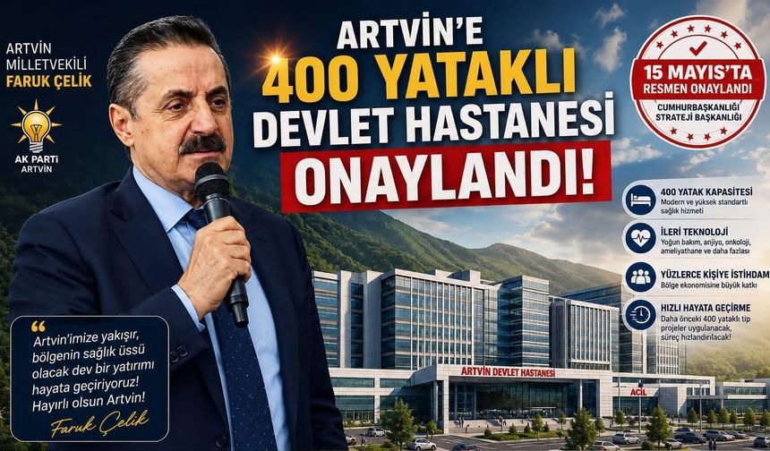 400 Yataklı Hastane Projesi Onaylandı
