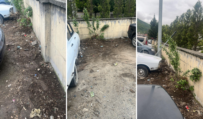 Tepki çeken çöp alanı temizlendi