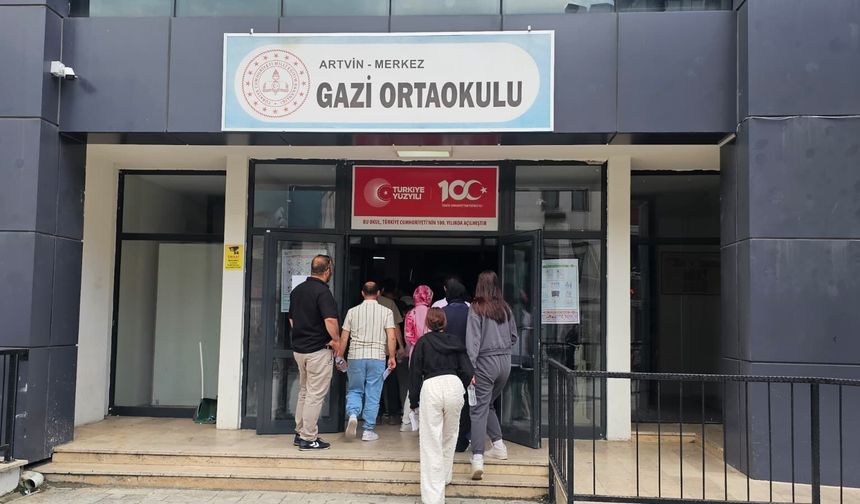 Artvin’de YKS Heyecanı Başladı