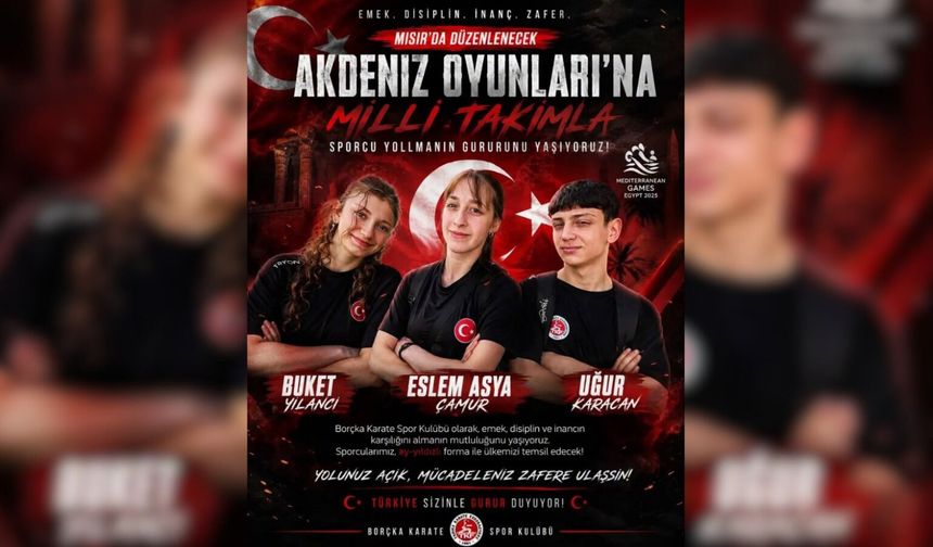 Borçkalı Sporcular Milli Takımda