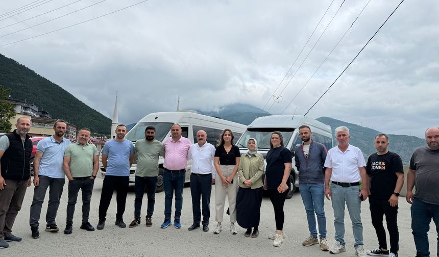 Artvin’de Taşıma Kooperatifi Yeni Yönetimini Belirledi
