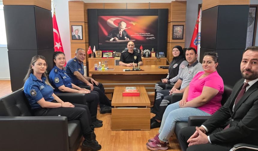 Emniyet Müdürü Güneş’e Ziyaret