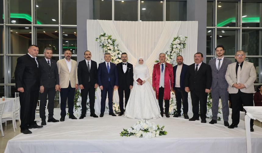 Ülkü Ocakları İl Başkanı Dünyaevine Girdi