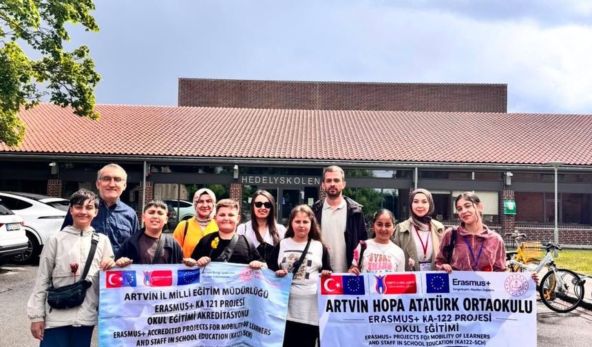 Artvin'de Erasmus+ Faaliyetleri
