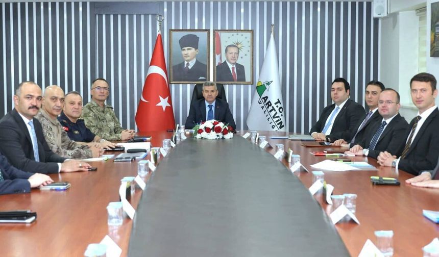 Asayiş ve Güvenlik Ele Alındı