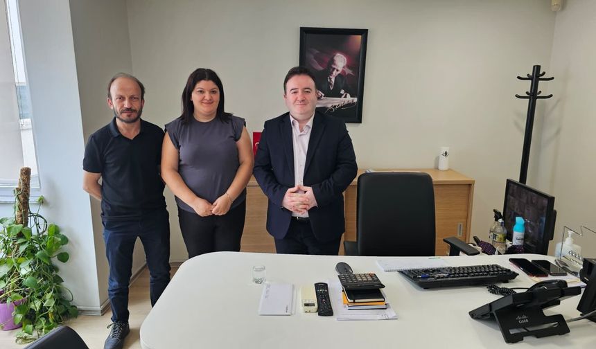 VakıfBank Artvin Şube Müdürü Tekin’e Veda Ziyareti