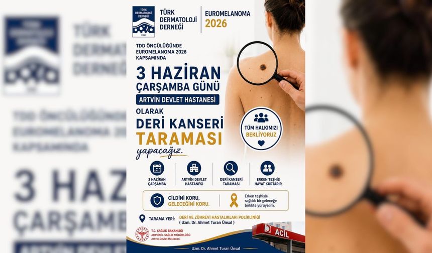 Ücretsiz Deri Kanseri Taraması