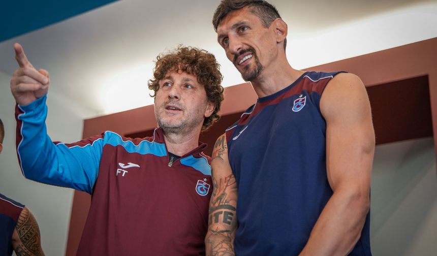 Trabzonspor, yeni sezon hazırlıklarını çift antrenmanla sürdürdü