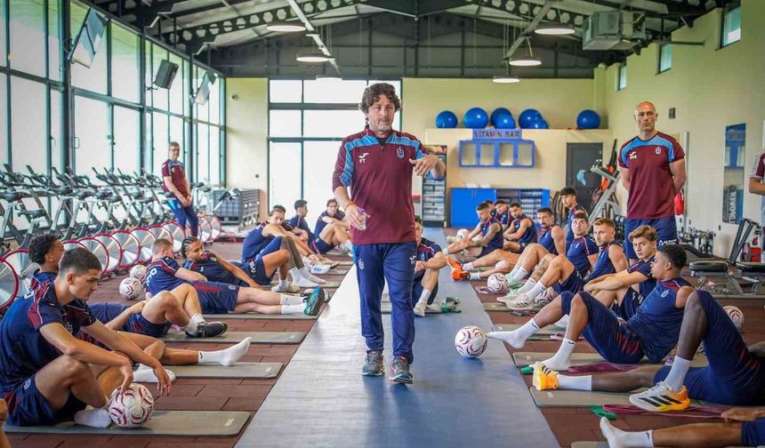 Trabzonspor iki günlük iznin ardından yeni sezon hazırlıklarına başladı