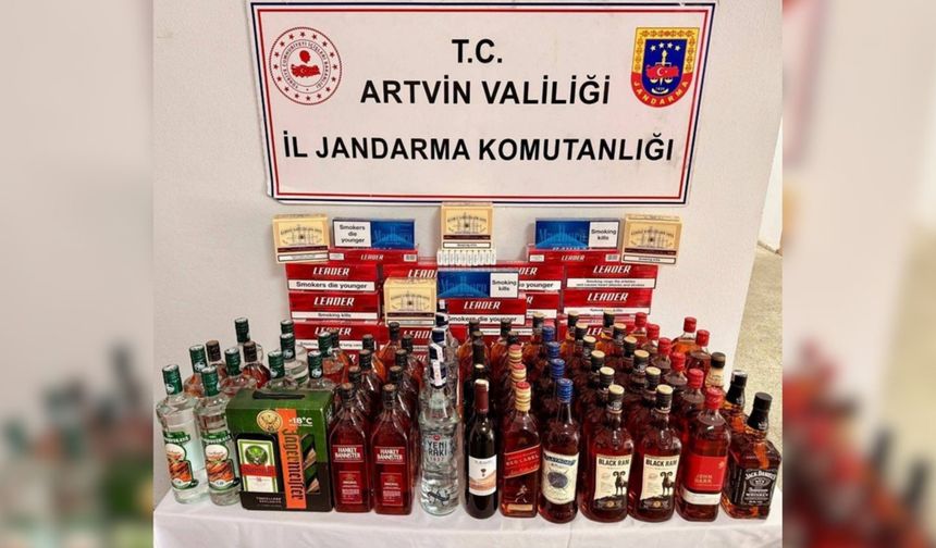 Jandarmadan Kaçakçılık Operasyonu