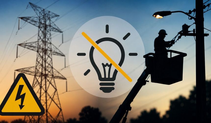 Hopa'da Planlı Elektrik Kesintisi
