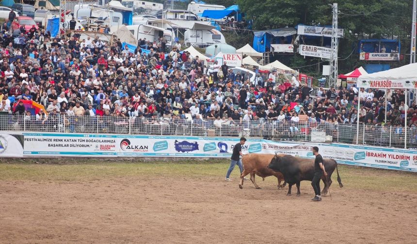 45. Kafkasör Festivali’nde Son Gün Güreşleri Başladı