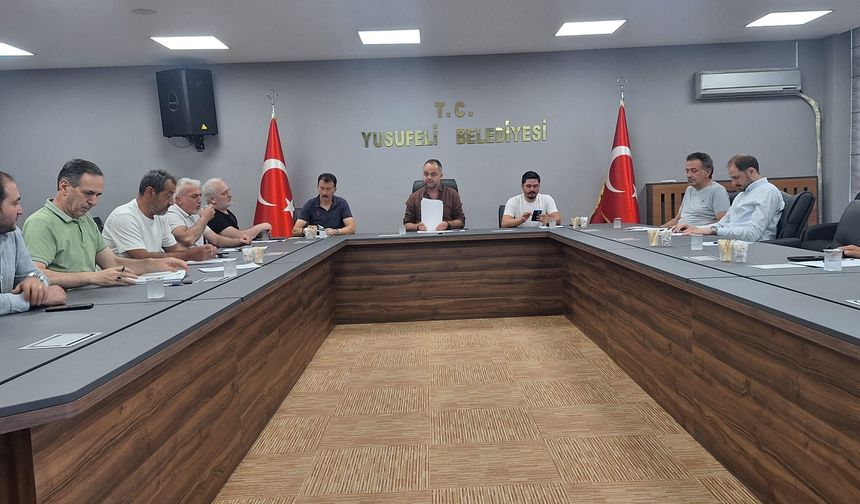 Yusufeli Belediye Meclisinden Temmuz Ayında Önemli Kararlar