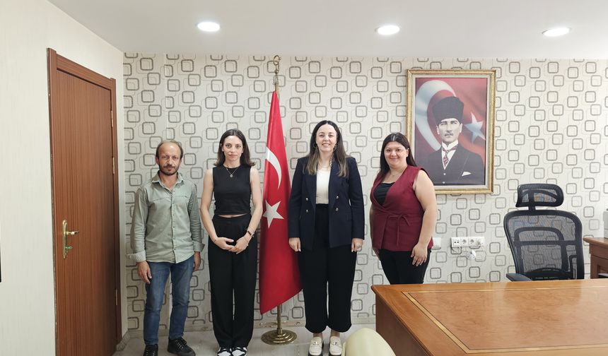 Vali Yardımcısı Nur Yalçınkaya'ya Hayırlı Olsun Ziyareti