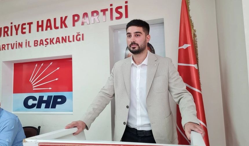 Artvin CHP'den İlk İstifa