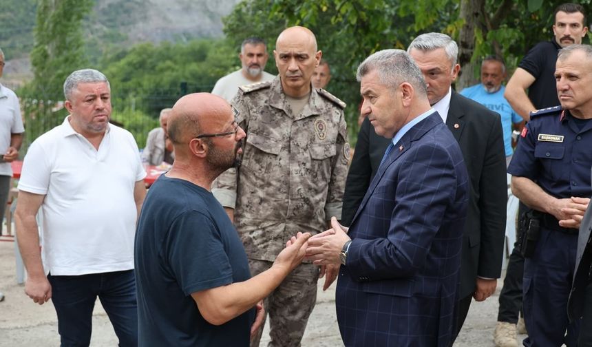 Vali Ergün’den Akyürek Ailesine Taziye Ziyareti