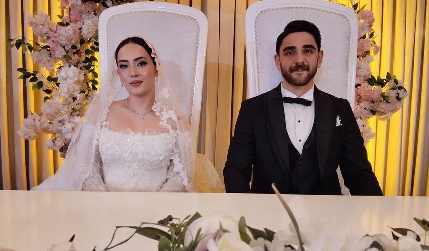 Şeyma Deniz Aydın ve Emre Alkan Hayatlarını Birleştirdi