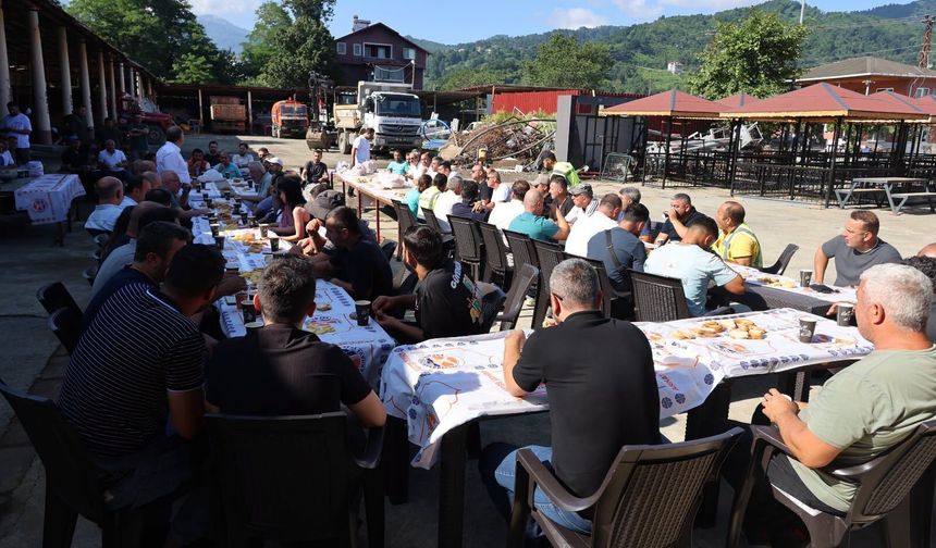 Arhavi Belediyesi’nde Kahvaltı ve Koordinasyon Toplantısı