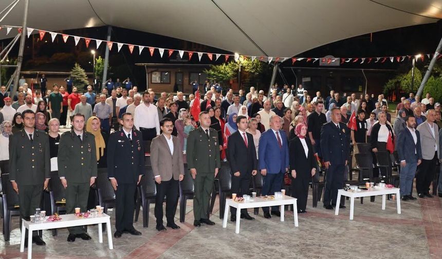 Arhavi'de 15 Temmuz Anma Programı Düzenlendi
