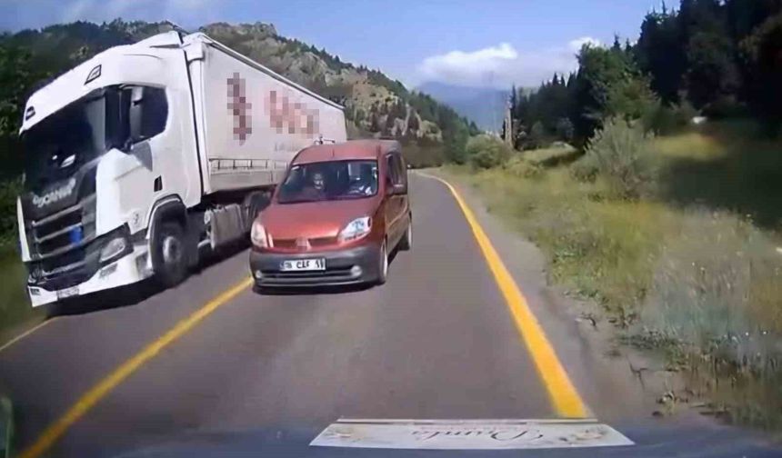 Facianın Eşiğinden Dönüldü: Hatalı Sollama Araç Kamerasında