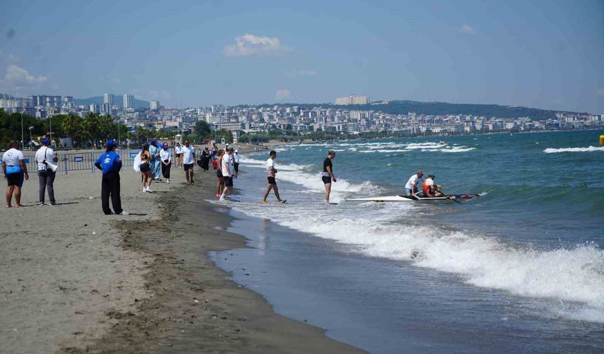 Samsun'da 3 günlük 'denize girilmeme' uyarısı