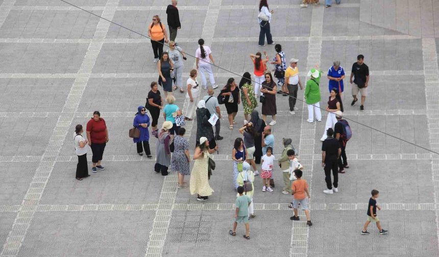 Samsun'da konaklayan turist sayısı yüzde 13,68 arttı