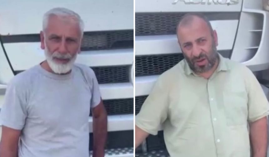 Dron Saldırısı'na Şahit Olan Artvinli Şoförler O Anları Anlattı