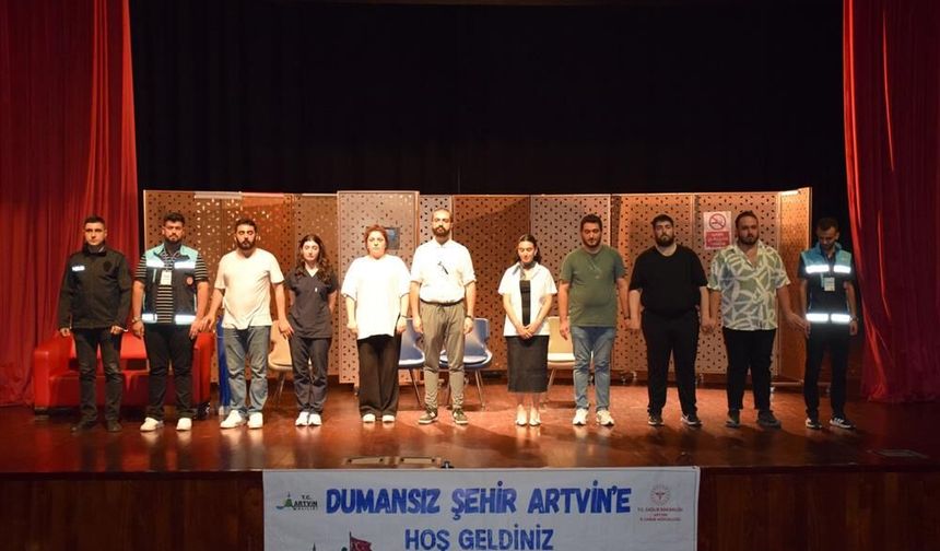 “Dumansız Şehir Artvin” Haftası Etkinliklerle Tamamlandı