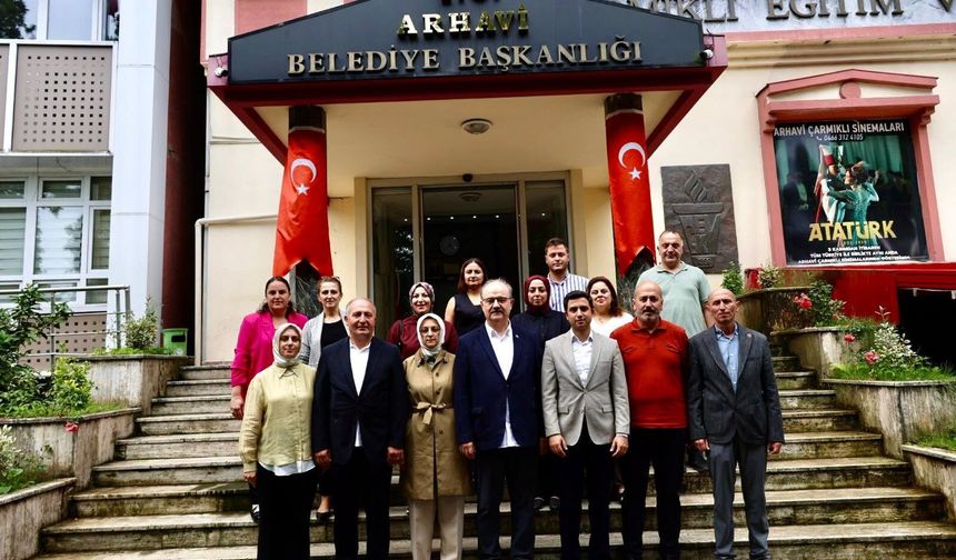 Arhavi Belediyesi’ne Bakanlık Ziyareti