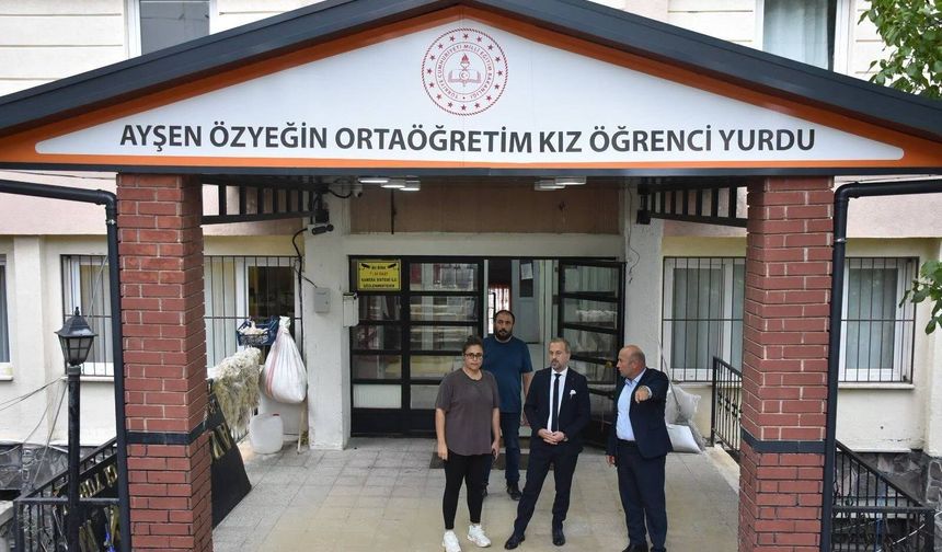 Ayşen Özyeğin Ortaöğretim Kız Öğrenci Yurdunda Çalışmalar Değerlendirildi