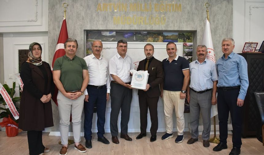 Memur-Sen Heyetinden Müdür Şahin’e Ziyaret