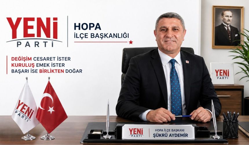 Yeni Parti Hopa’da İlk Adımını Attı: “Birlikte Başaracağız”