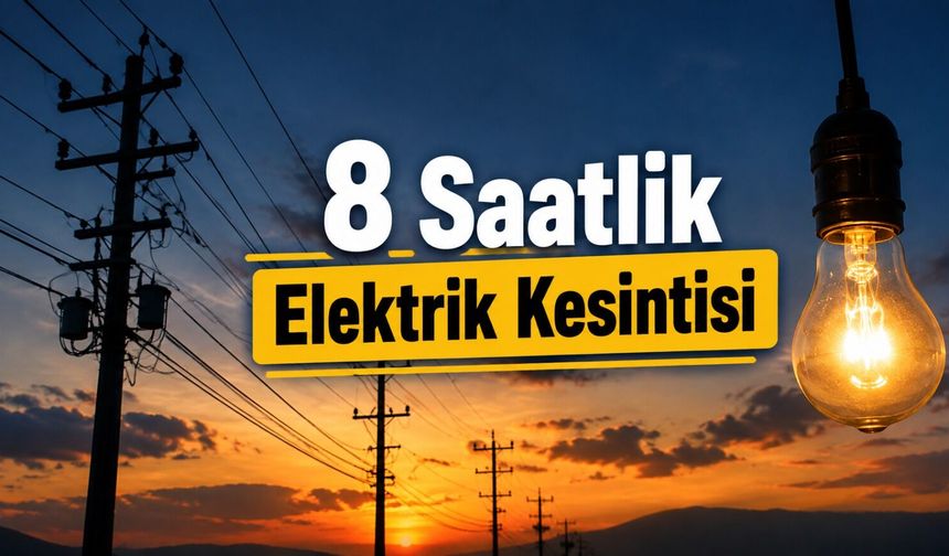 Borçka’da 8 Saatlik Elektrik Kesintisi