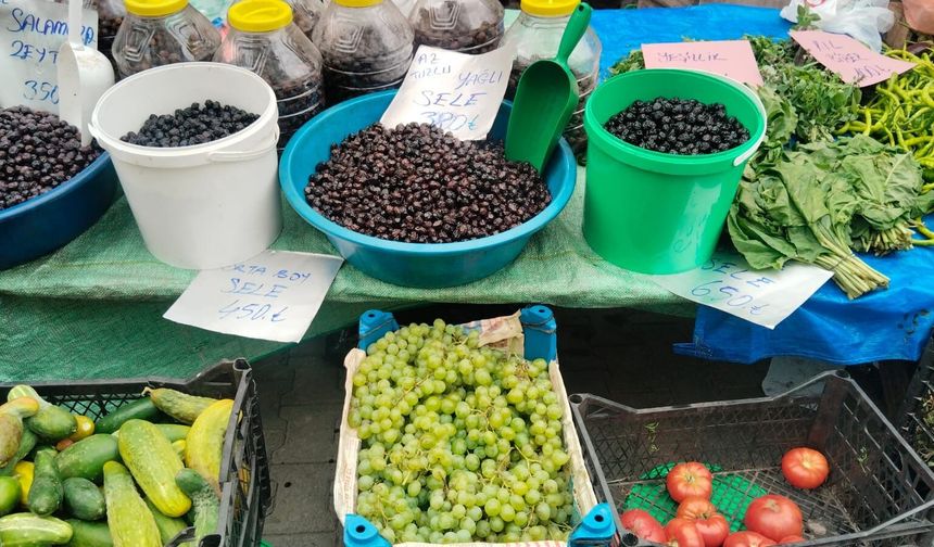 Artvin Halk Pazarında Yerli Ürün Bereketi