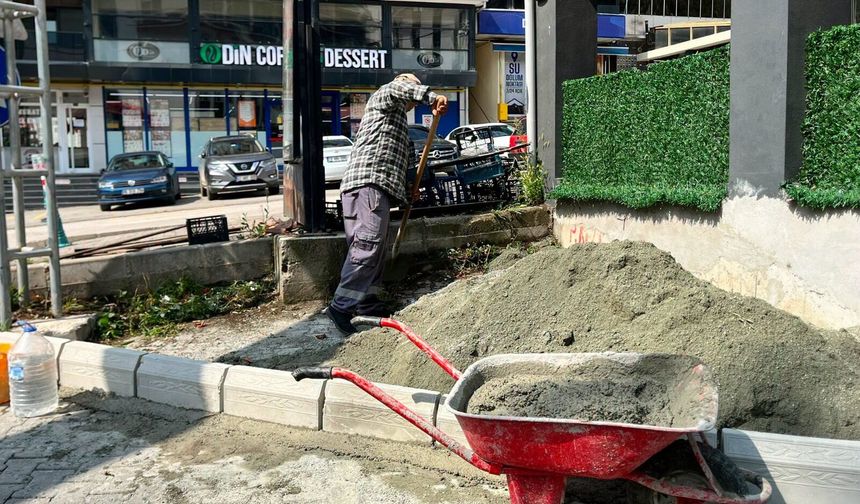 Artvin’in Sokaklarında Yenileme Çalışmaları