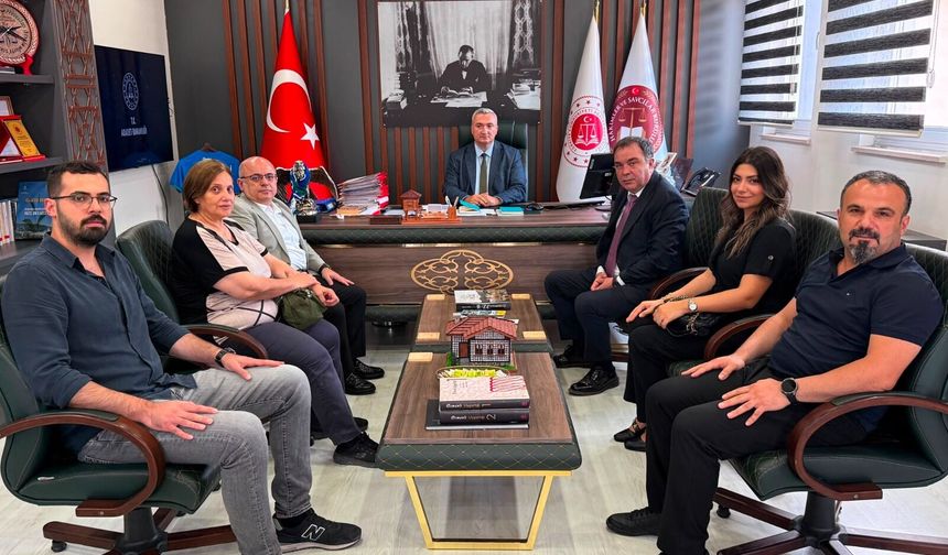 ARTSO’dan Başsavcı Kurçenli’ye Ziyaret