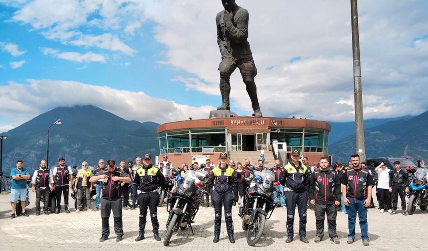 Artvin Motofest Kortejle Başladı