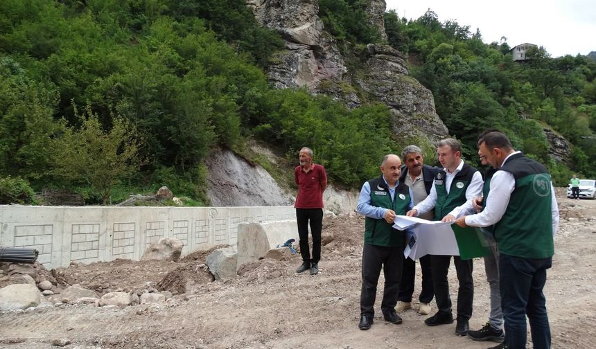 Taşkın Kontrol Çalışmaları Yerinde İncelendi