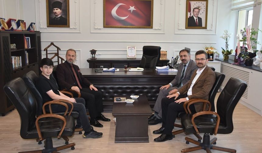 MHP İl Başkanı Kılınç’tan İl Millî Eğitim Müdürü Şahin’e Ziyaret