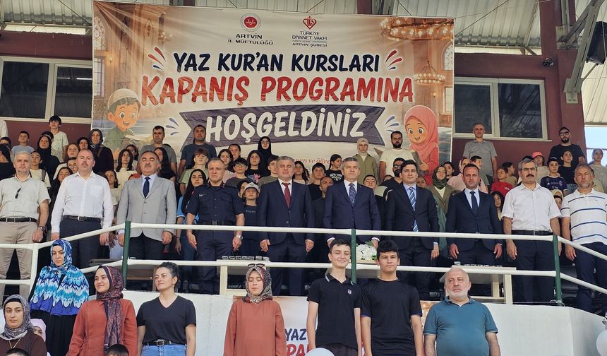 Yaz Kur’an Kurslarında Kapanış Heyecanı