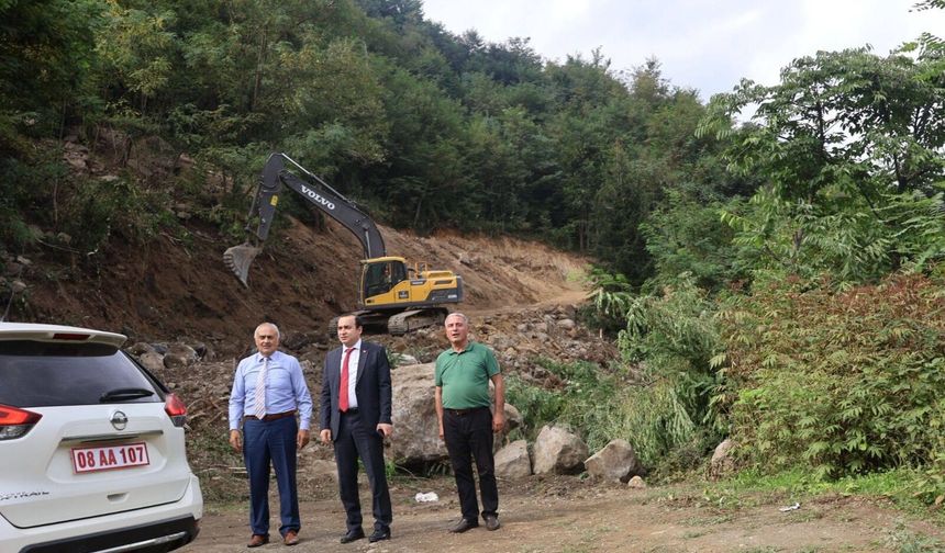 Murgul’da Köy Yatırımları Yerinde İncelendi